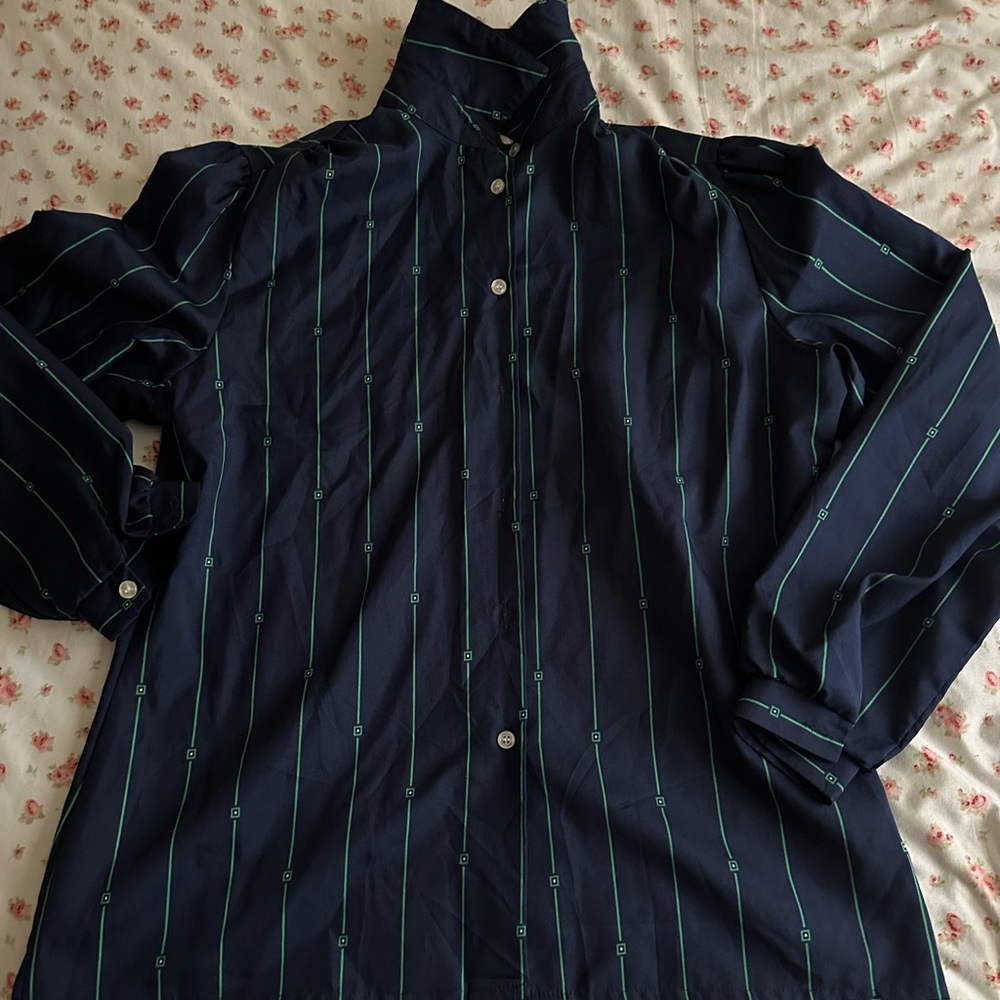 70s Vintage Lady Arrow Blouse